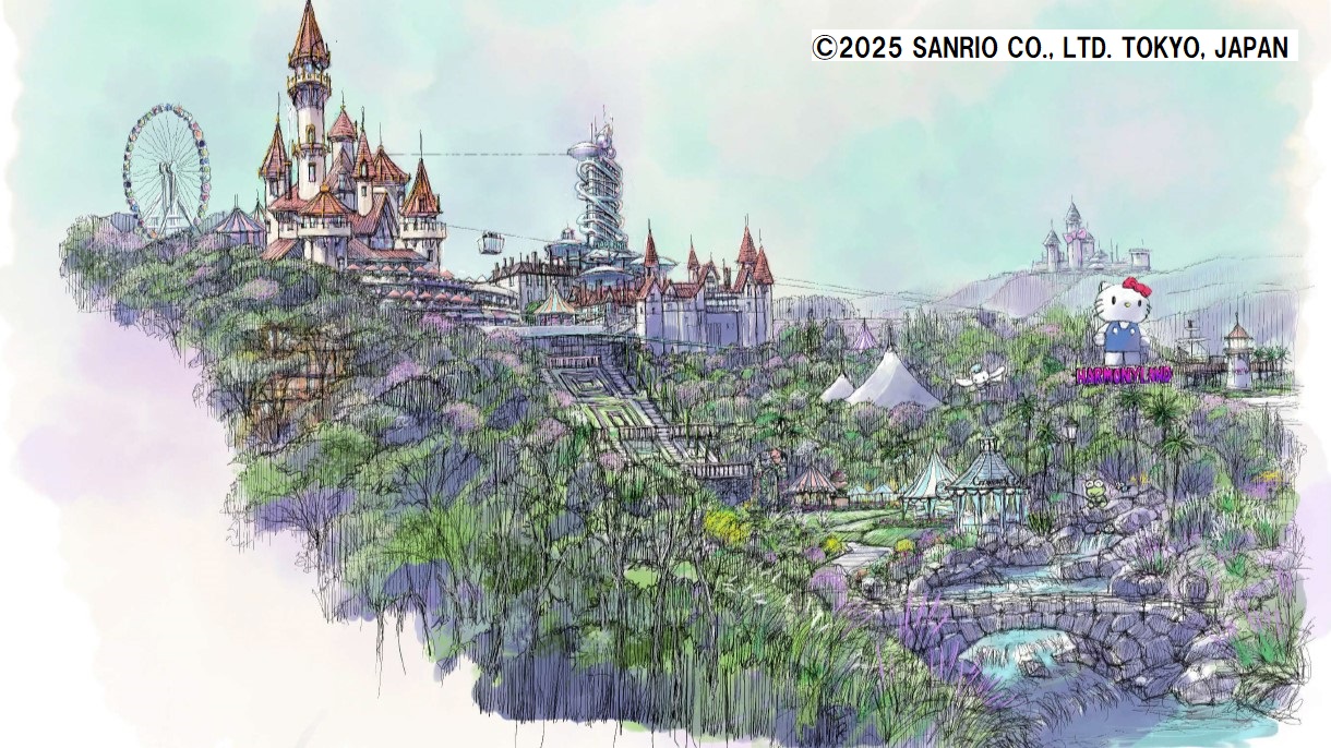 ハーモニーランドのリゾート化構想（イメージ図）